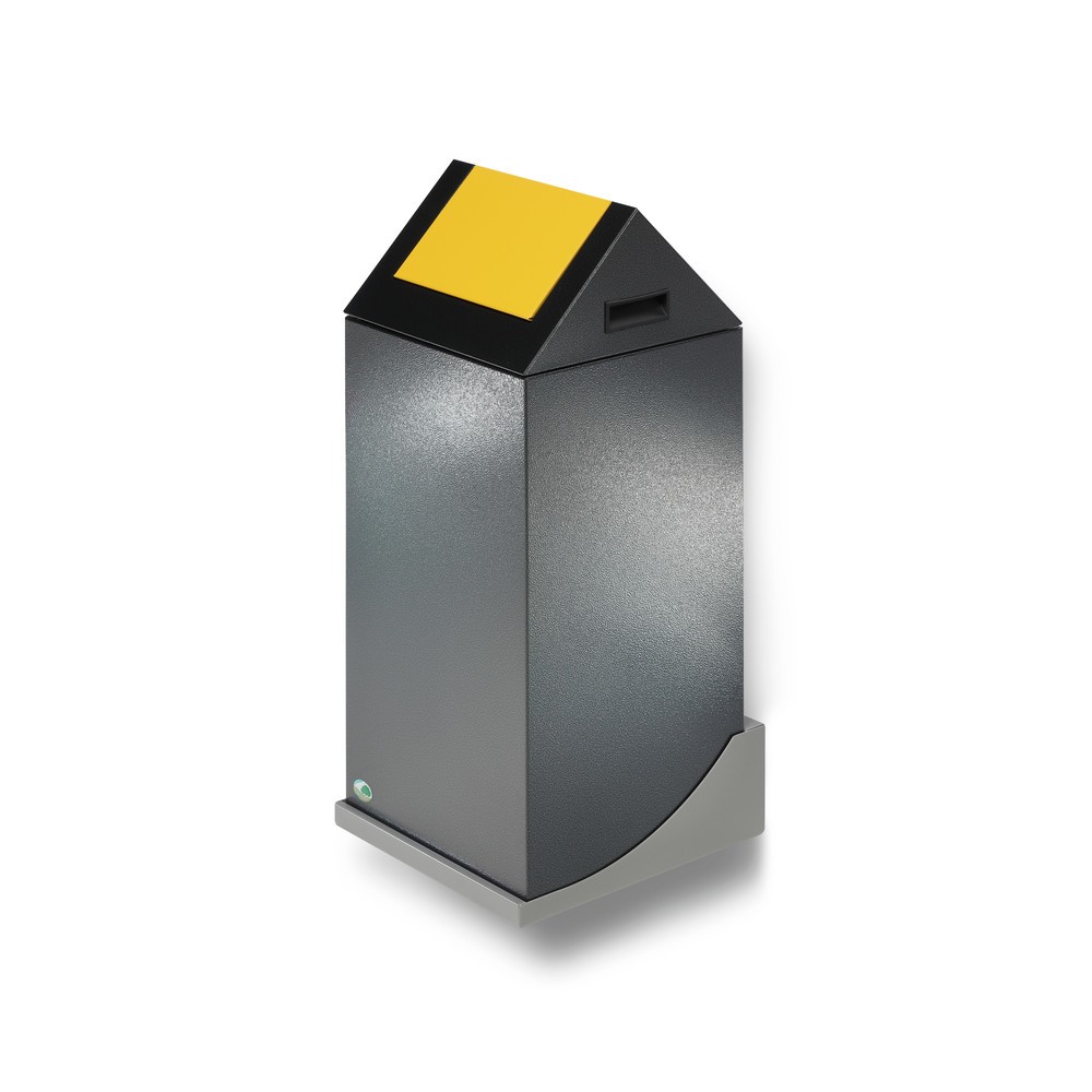 Illustration du produit: Support mural pour collecteur de déchets VAR®, 60 litres, simple