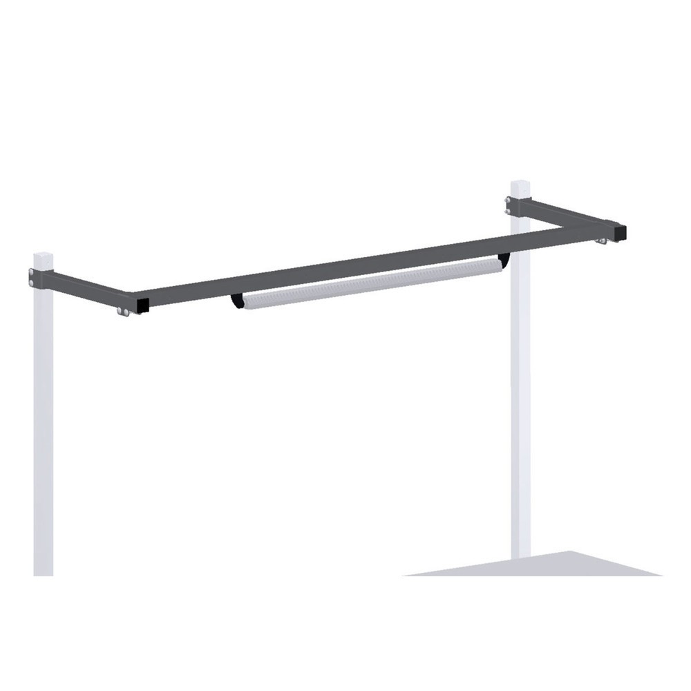 Produktabbildung Nr. 2: Support pour fixation de montant, pour système de table d’emballage, HxlxP 40 x 1 730 x 455 mm