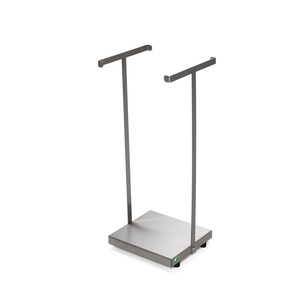 Illustration du produit: Support pour sac poubelle VAR®, acier inoxydable, 60 litres, mobile