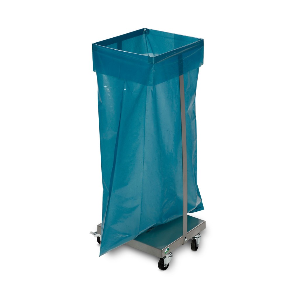 Produktabbildung Nr. 2: Support pour sac poubelle VAR®, acier inoxydable, 60 litres, mobile