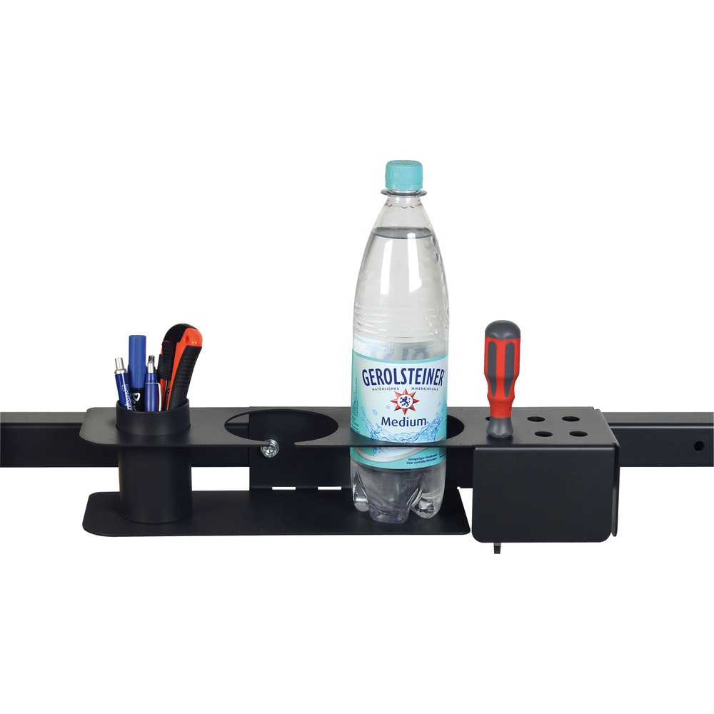 Illustration du produit: Support pour stylos, outils et bouteilles pour table d'emballage, anthracite