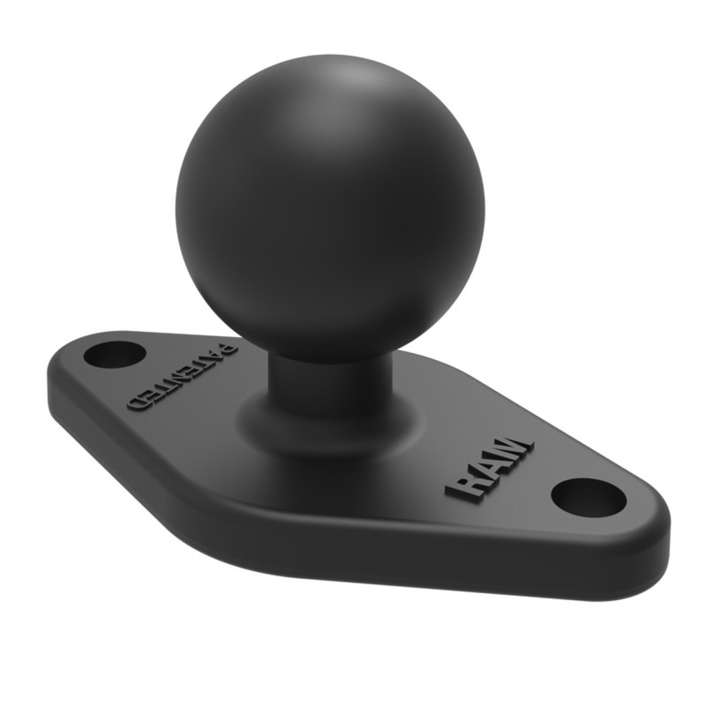 Produktabbildung Nr. 1: RAM Mounts plaque de base diamant (trapèze), B-ball (1"), pas d'AMPS 2 trous