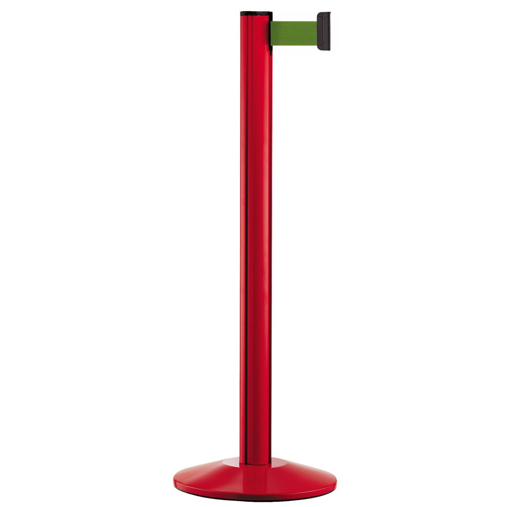 Illustration du produit: Système de guidage de personnes Classic, poteau rouge, vert