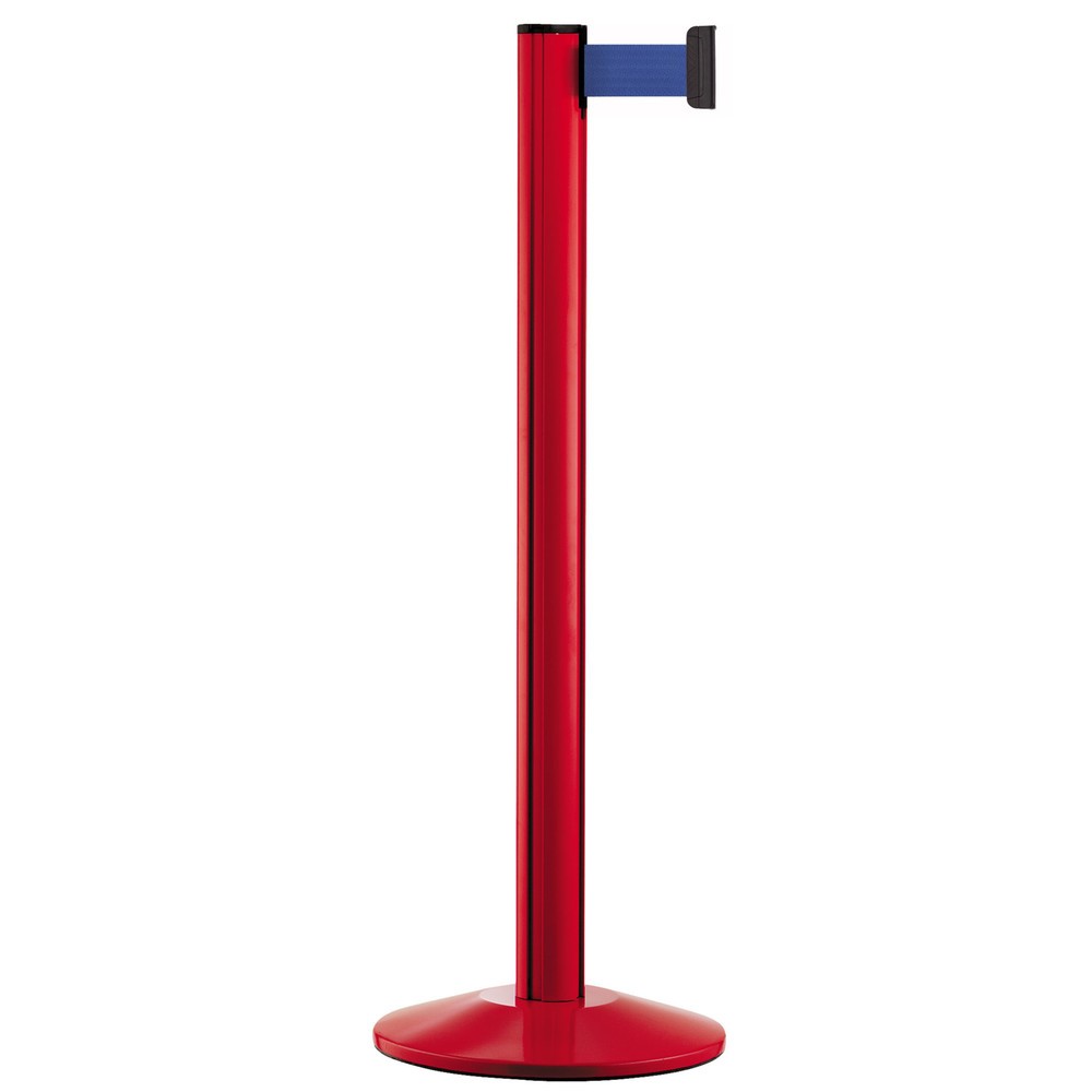 Illustration du produit: Système de guidage de personnes Classic, poteau rouge, bleu