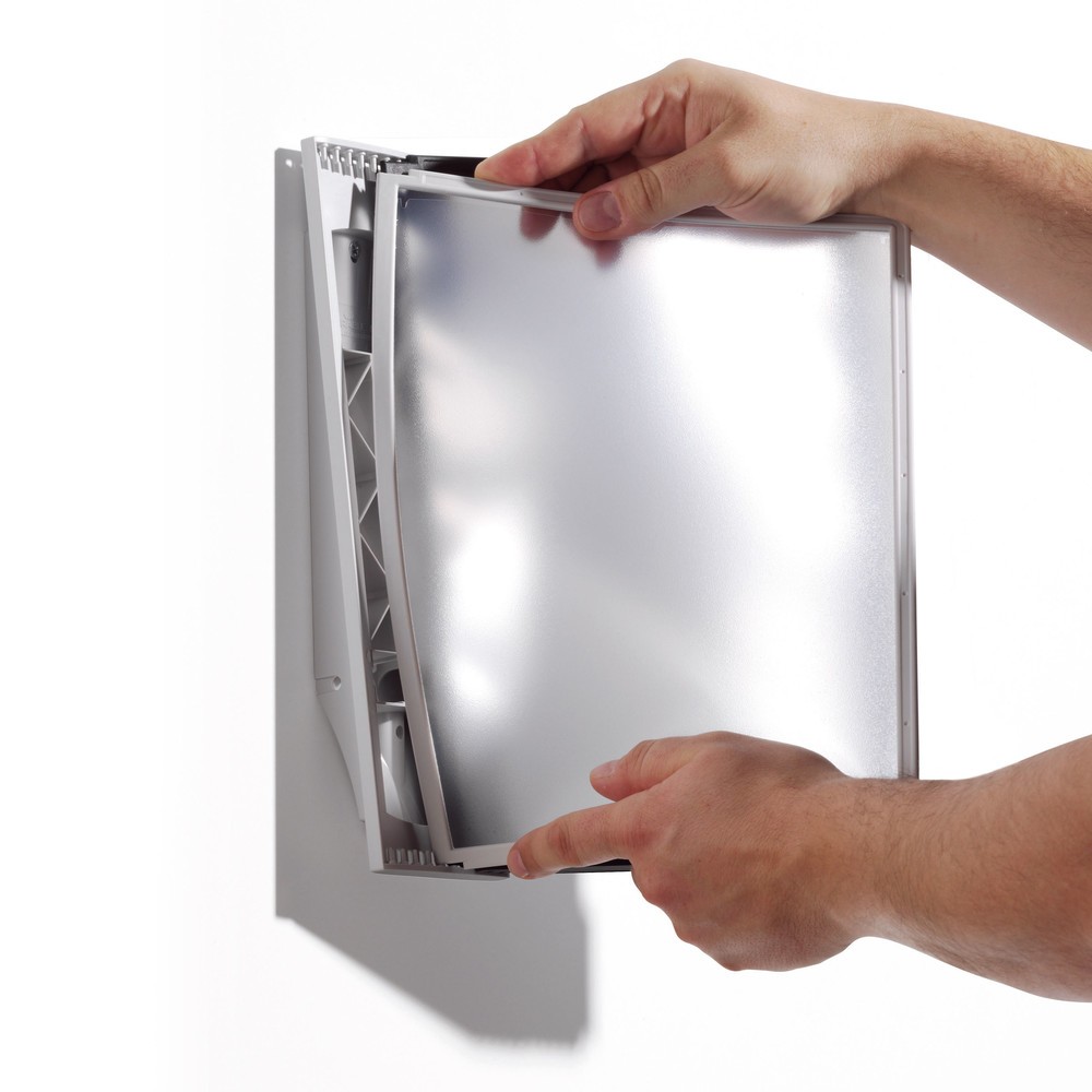Produktabbildung Nr. 4: Système de pochettes transparentes SHERPA®, support mural, 10 pochettes transparentes