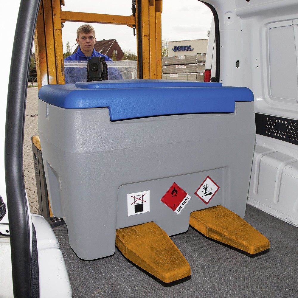 Produktabbildung Nr. 2: Système de réservoir en PE, avec pompe, robinet de distribution + tuyau, volume 250 l, V 230, 56 l/min