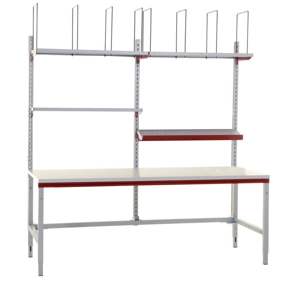 Produktabbildung Nr. 4: Table d’emballage complète Basic, HxlxP 690-960 x 2 000 x 800 mm