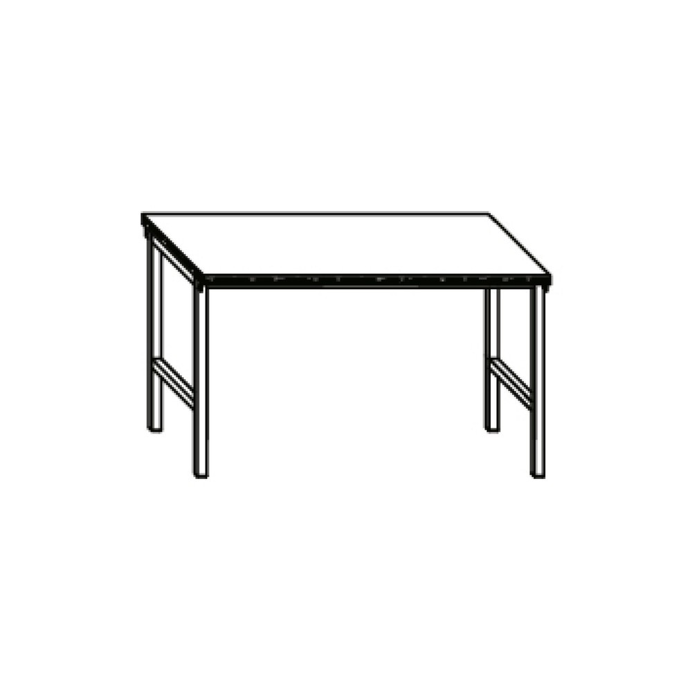 Produktabbildung Nr. 3: Table d’établi PAVOY, H x l x P 900 x 1 500 x 700 mm, gris anthracite