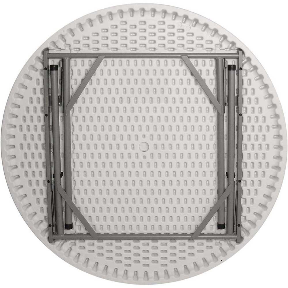N° de l'image du produit 2 : Table de buffet pliante Stalgast ronde, Ø 1 150 mm, hauteur 740 mm