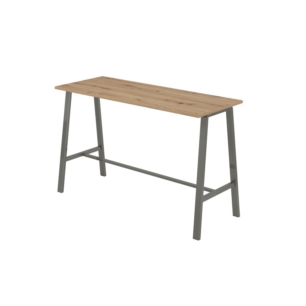 Illustration du produit: Table de conférence Hammerbacher Meeting Point, HxlxP 1 042 x 1 750 x 680 mm, chêne cendré