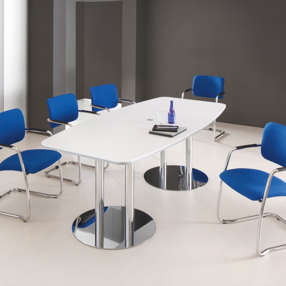 Illustration du produit: Table de conférence Meeting, lxP 2 200 x 1 050 mm, hêtre