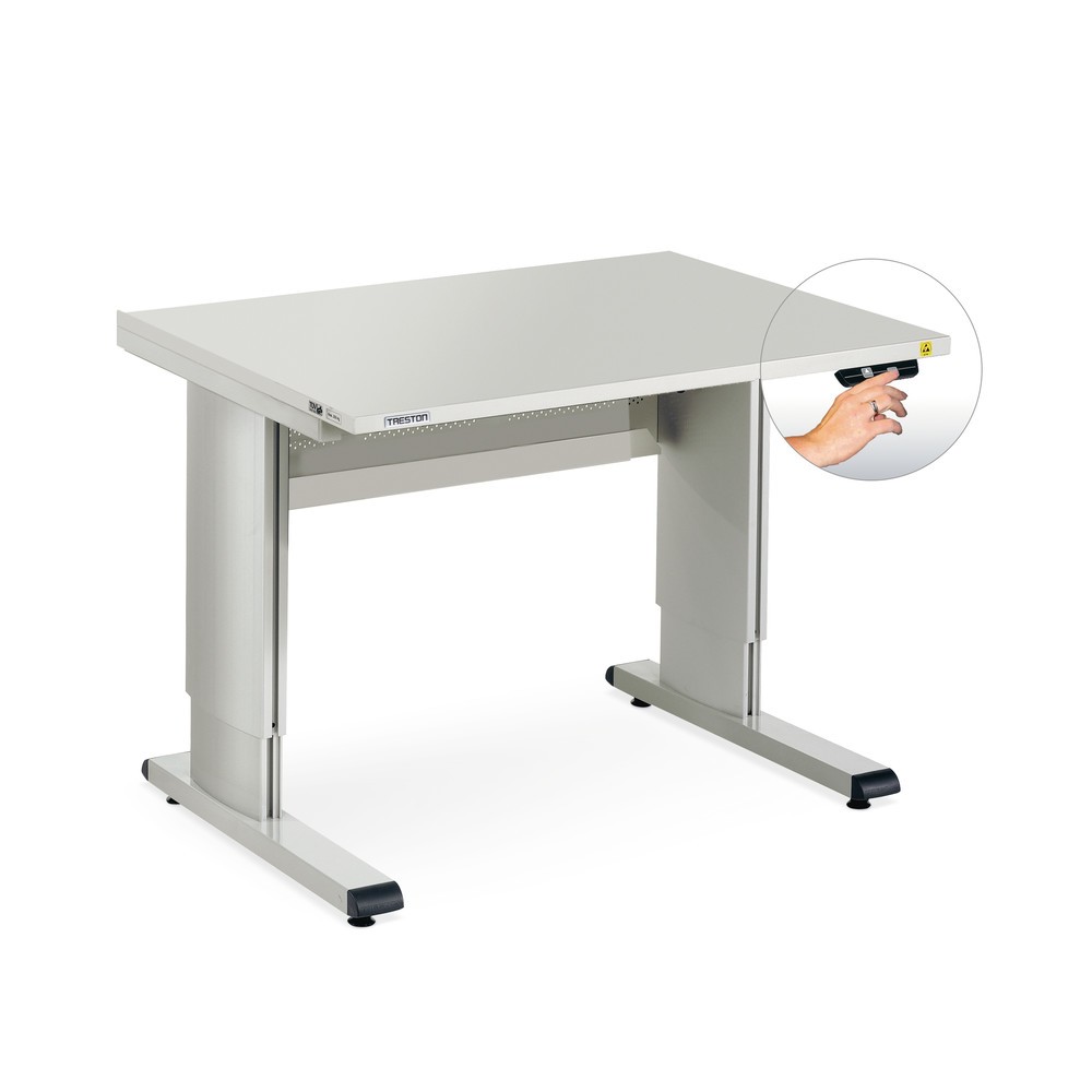 Produktabbildung Nr. 2: Table de travail TRESTON, type WB, réglable en hauteur, électrique, L x P 1 800 x 800 mm