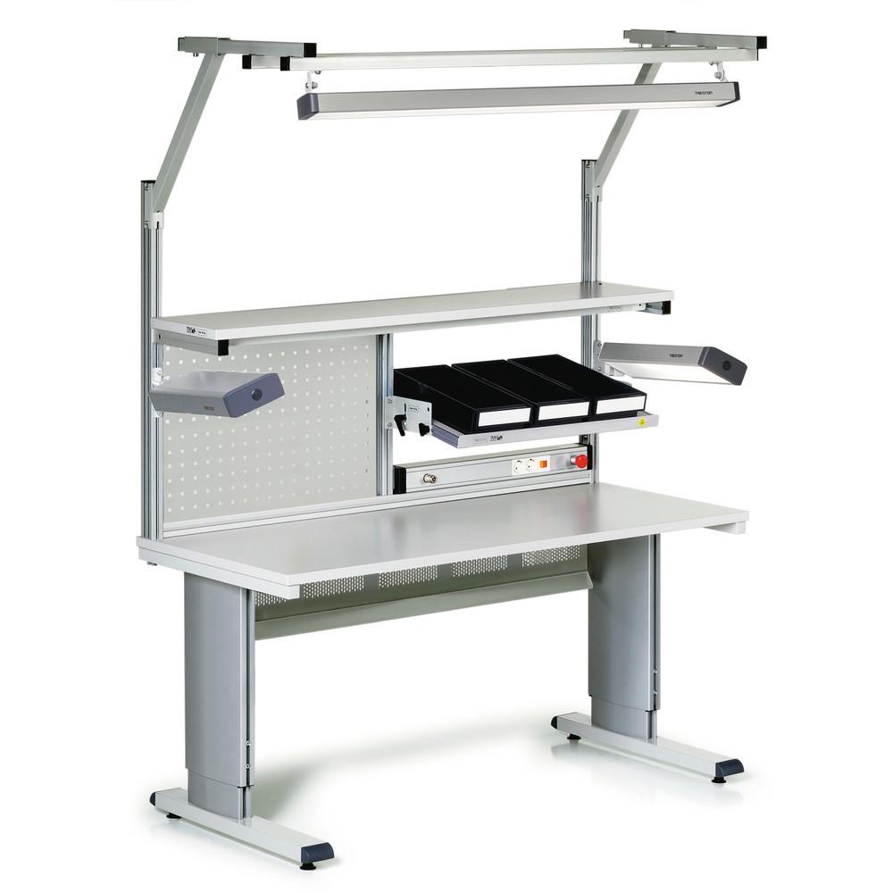 Produktabbildung Nr. 2: Table de travail TRESTON WB, ESD, réglable en hauteur manuellement, lxP 1 500 x 800 mm