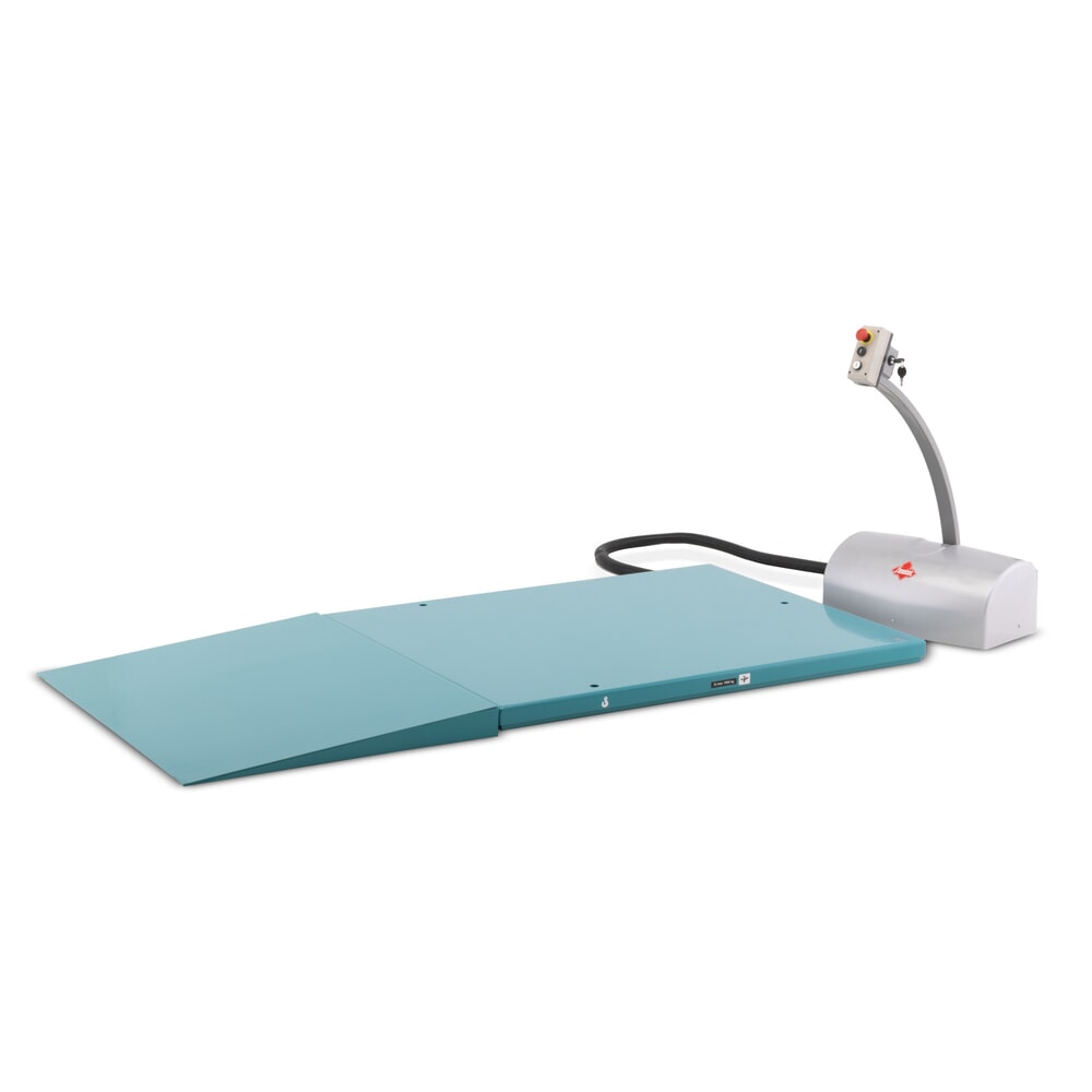 N° de l'image du produit 6 : Table élévatrice à ciseaux plats Ameise®, structure fermée, capacité de charge 1 000 kg, plate-forme de 1 450 x 1 140 mm