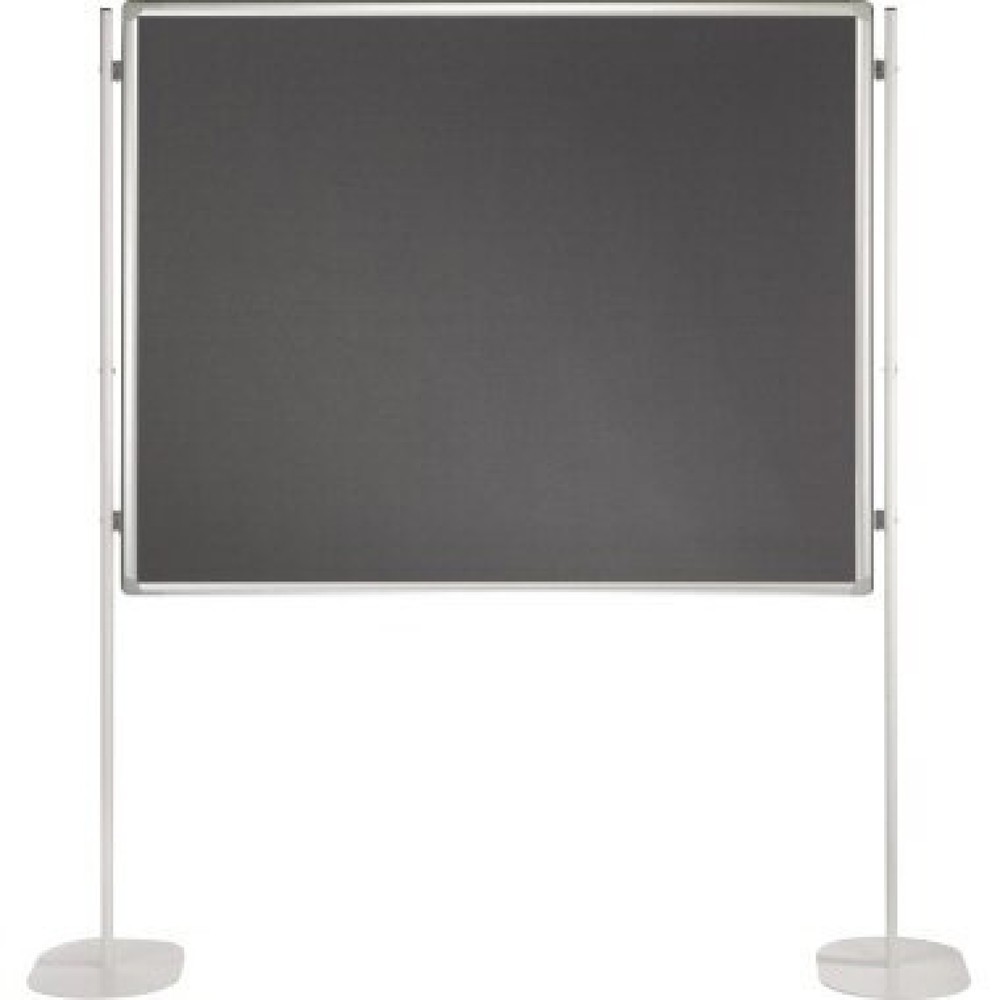 Illustration du produit: Tableau en feutre FRANKEN Premium, H x l 1 800 x 1 200 mm, gris