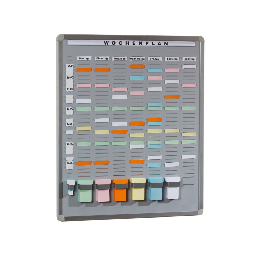 Illustration du produit: Tableau T-Card, 7 rangées, 35 compartiments