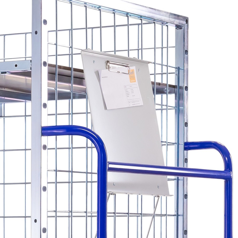 Illustration du produit: Tableau de préparation de commandes avec tablette à pince pour chariot de préparation de commandes Ameise® AK
