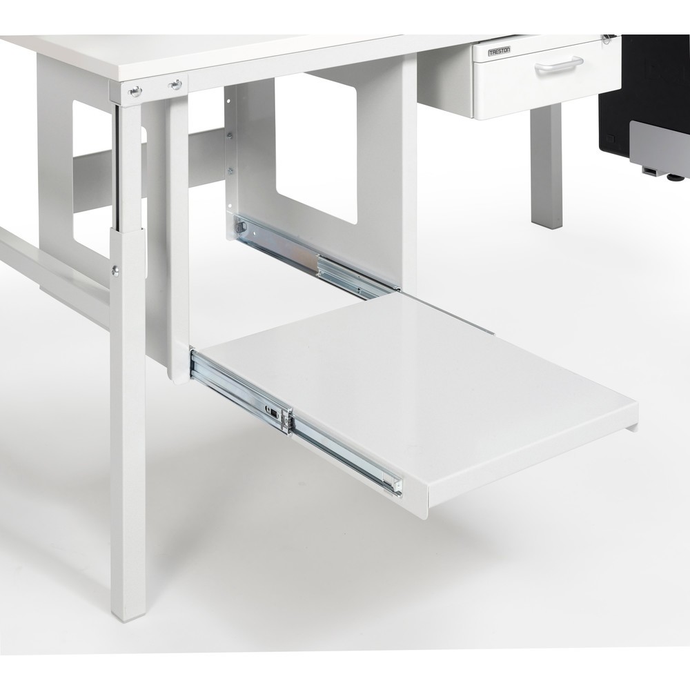 Illustration du produit: Tablette en acier extensible TRESTON pour imprimante, HxlxP 506 x 500 x 535 mm