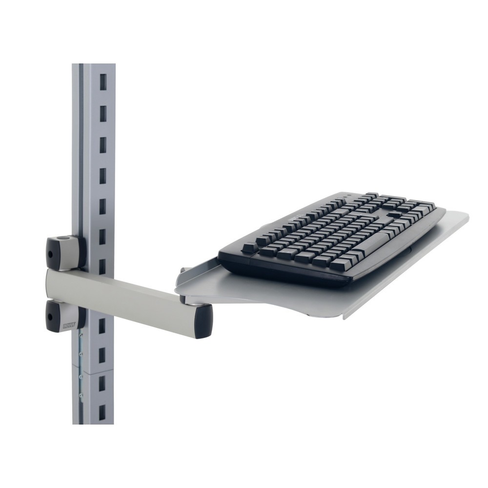 Produktabbildung Nr. 2: Baguette profilée pour bras articulés informatique, pour systèmes de table d’emballage, HxlxP 750 x 51 x 40 mm