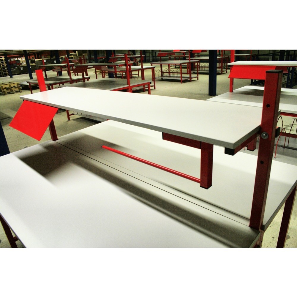 N° de l'image du produit 2 : Tablette pour clavier pour table d’emballage, l x P 300 x 150 mm