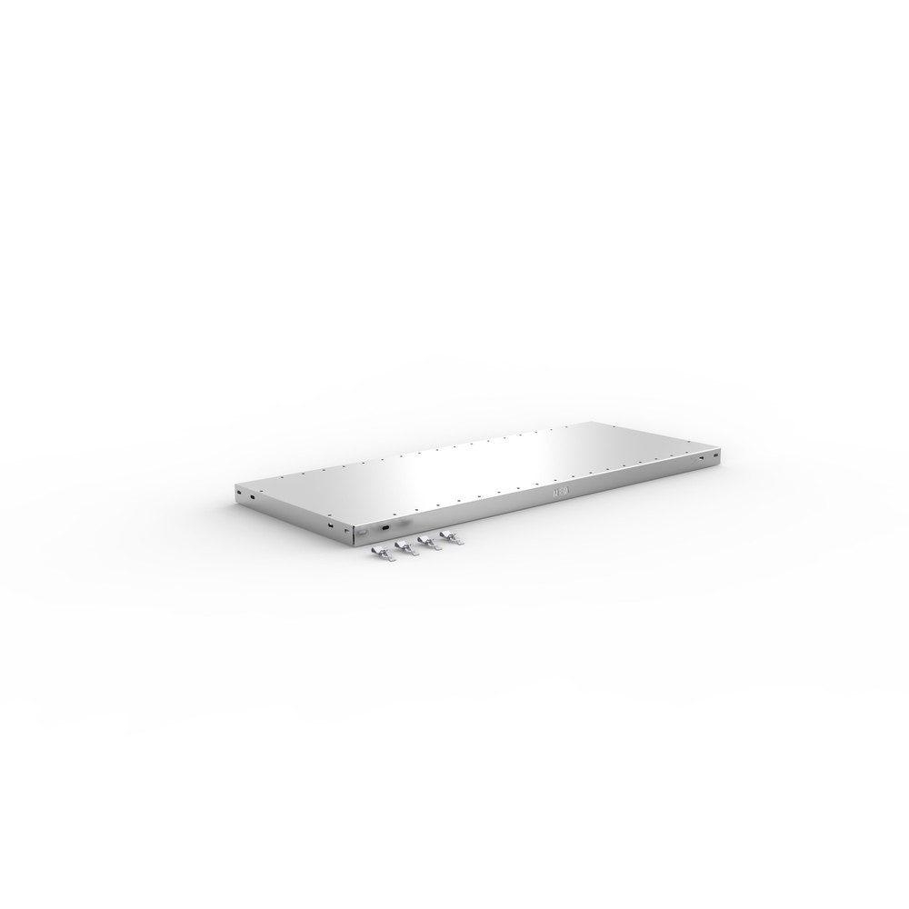 Illustration du produit: Tablette pour rayonnage à tablettes META système enfichable, FL, 150 kg, galvanisé, l x P 1 000 x 400 mm
