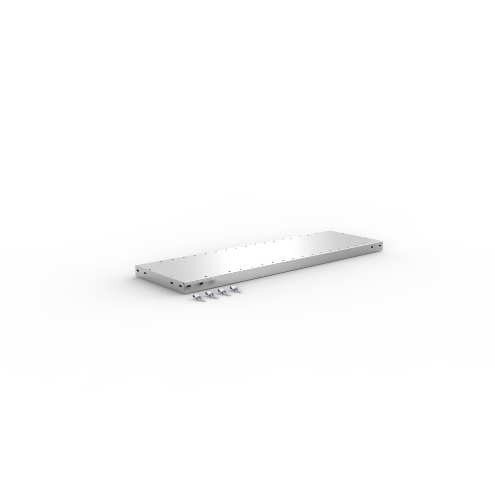 Illustration du produit: Tablette pour rayonnage à tablettes META système enfichable, charge par tablette 230 kg, galvanisée, l x P 1 000 x 300 mm