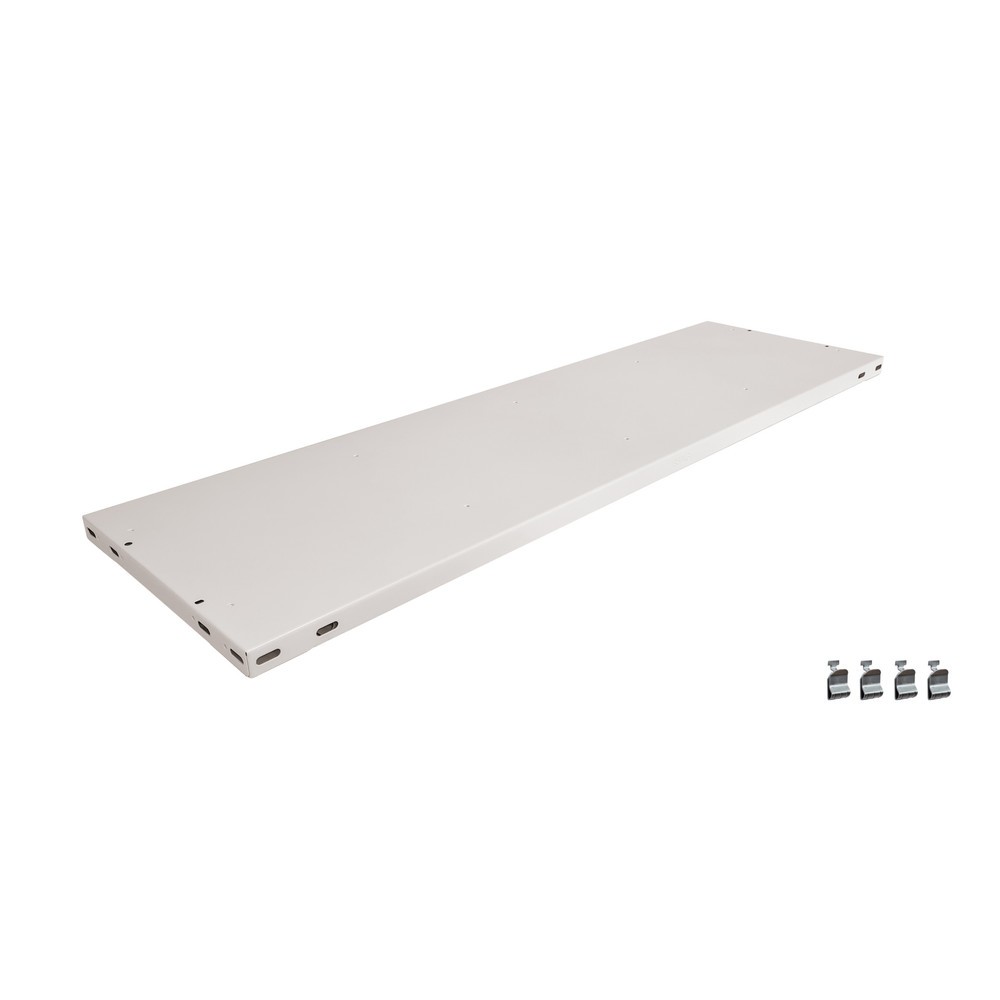 Produktabbildung Nr. 1: Tablette supplémentaire pour étagère à dossiers SCHULTE en noir, sans butées finales, l x P 1 300 x 300 mm