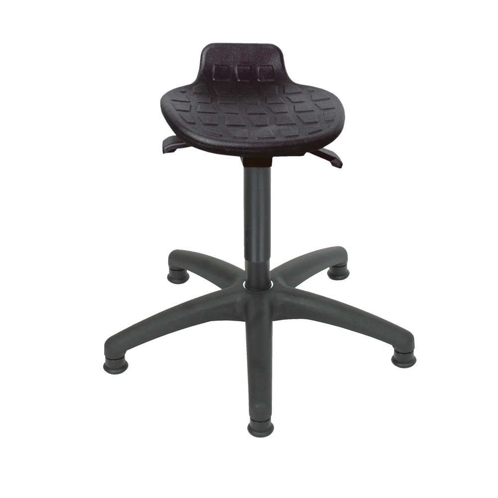 Produktabbildung Nr. 1: Tabouret HEMMDAL Confort, assise en PU, hauteur d’assise 410-540 mm, base plastique, patins