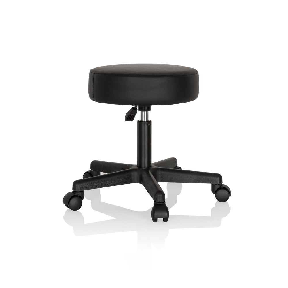 N° de l'image du produit 4 : Tabouret / tabouret pivotant hjh OFFICE OPERATOR I similicuir, noir