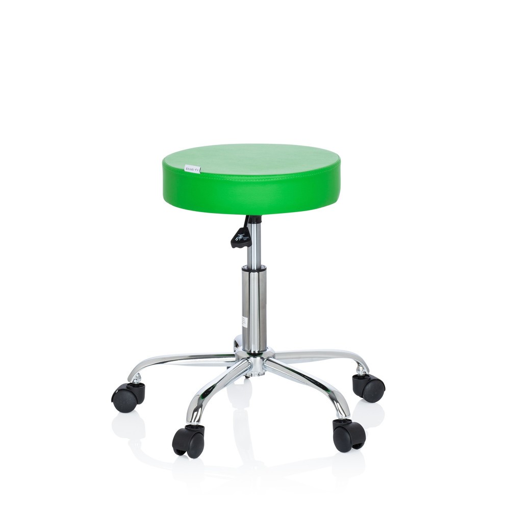 Produktabbildung Nr. 3: Tabouret / tabouret pivotant hjh OFFICE OPERATOR II similicuir, vert