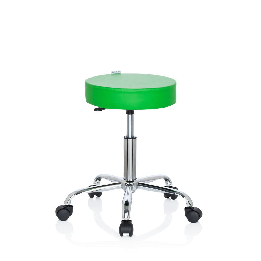 Produktabbildung Nr. 9: Tabouret / tabouret pivotant hjh OFFICE OPERATOR II similicuir, vert