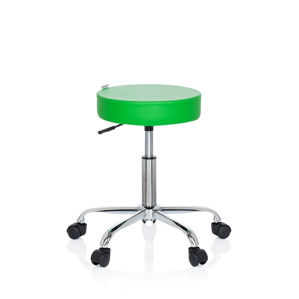 Produktabbildung Nr. 1: Tabouret / tabouret pivotant hjh OFFICE OPERATOR II similicuir, vert