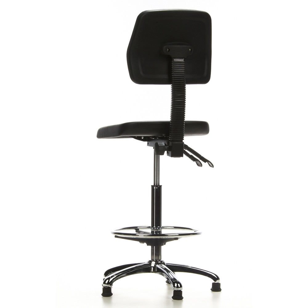 Produktabbildung Nr. 6: Tabouret / tabouret pivotant hjh OFFICE TOP WORK 11 mousse rigide, noir