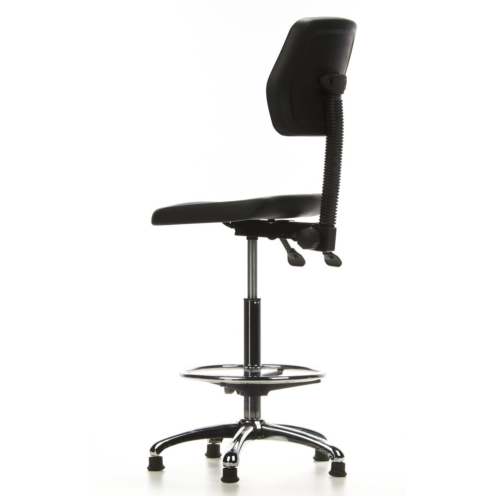 Produktabbildung Nr. 7: Tabouret / tabouret pivotant hjh OFFICE TOP WORK 11 mousse rigide, noir