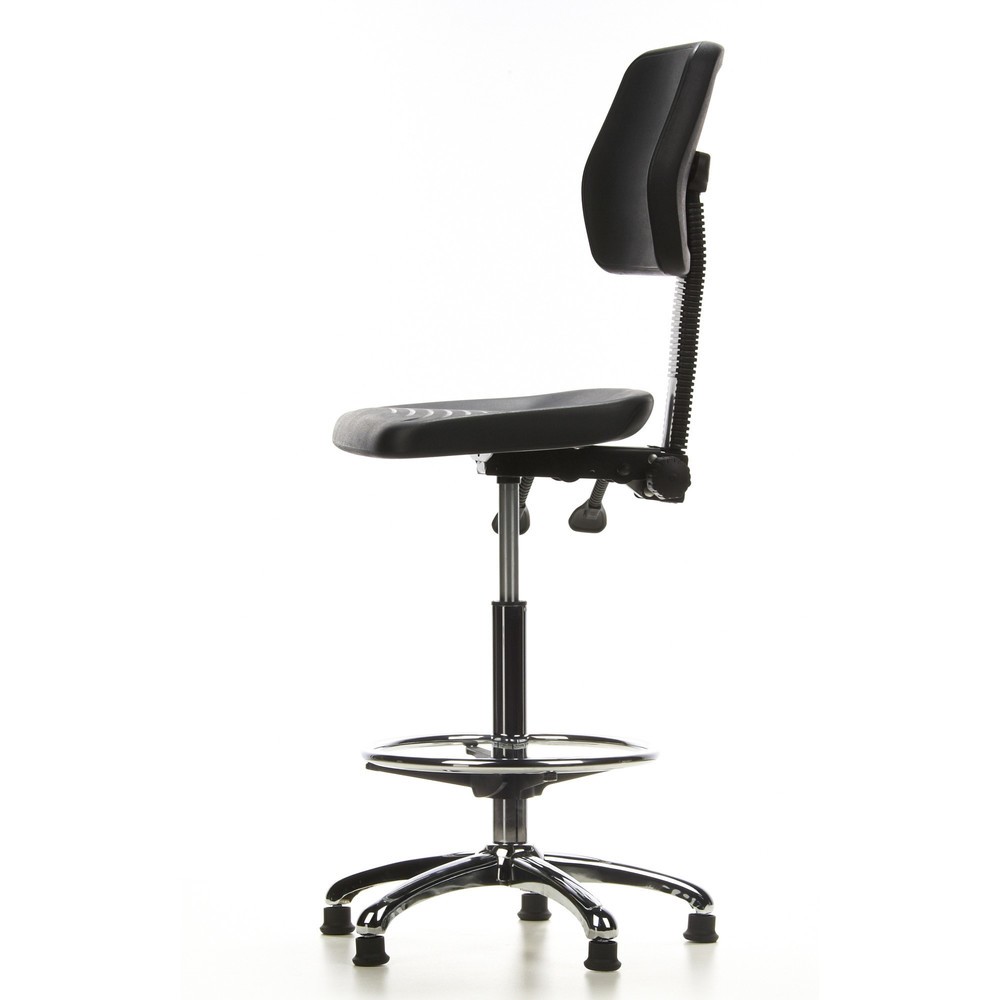 Produktabbildung Nr. 8: Tabouret / tabouret pivotant hjh OFFICE TOP WORK 11 mousse rigide, noir