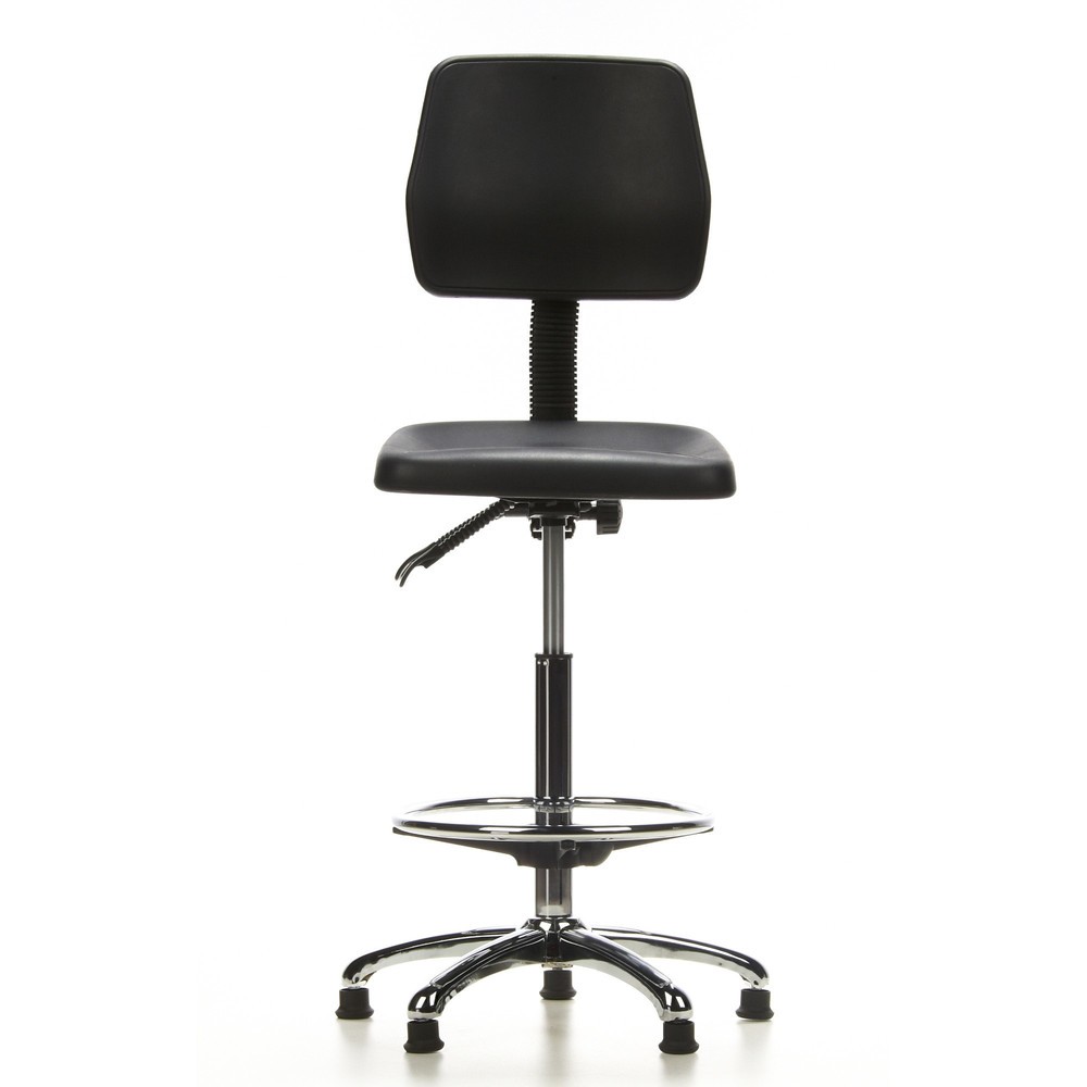 Illustration du produit: Tabouret / tabouret pivotant hjh OFFICE TOP WORK 11 mousse rigide, noir