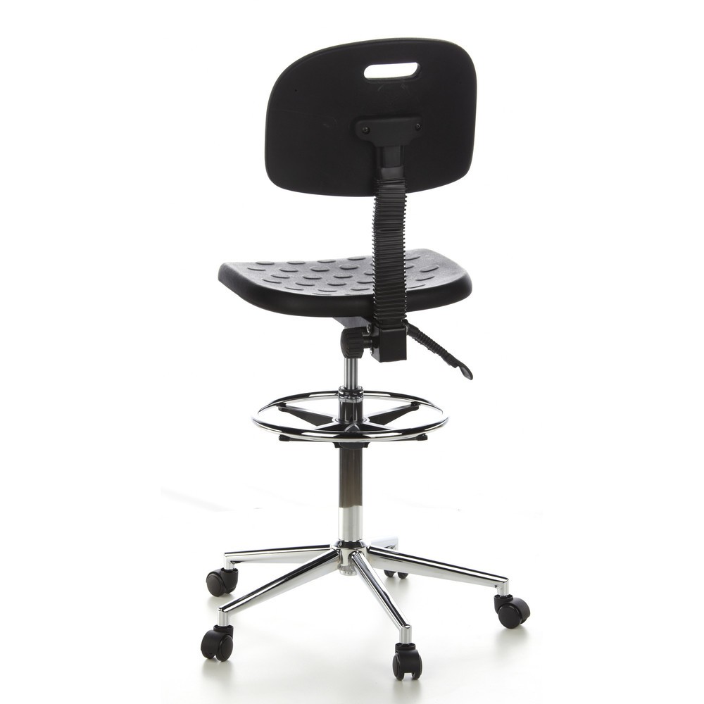 Produktabbildung Nr. 6: Tabouret / tabouret pivotant hjh OFFICE TOP WORK 23 similicuir, noir