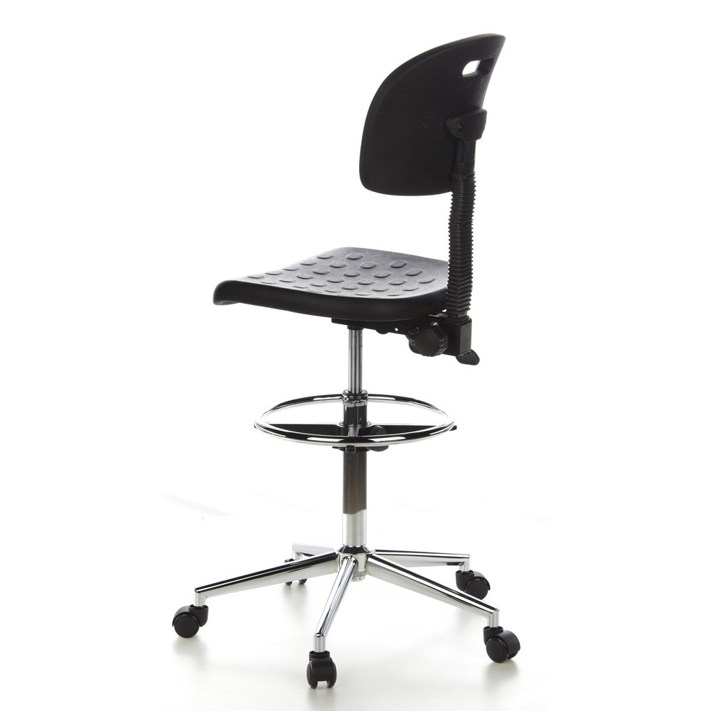Produktabbildung Nr. 7: Tabouret / tabouret pivotant hjh OFFICE TOP WORK 23 similicuir, noir