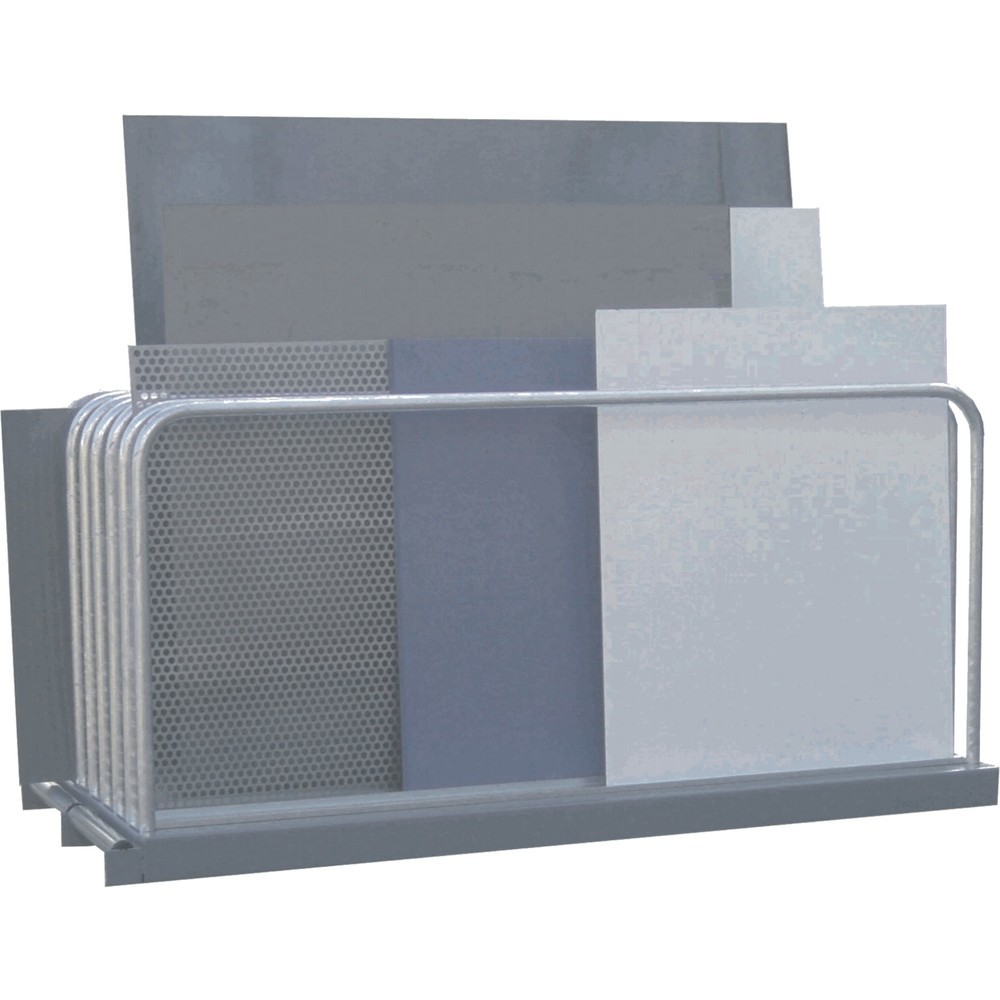 Produktabbildung Nr. 2: Tafelregal VLT, HxBxT 1.000 x 425 x 2.100 mm, Fachbreite 50 mm, 4 Fächer