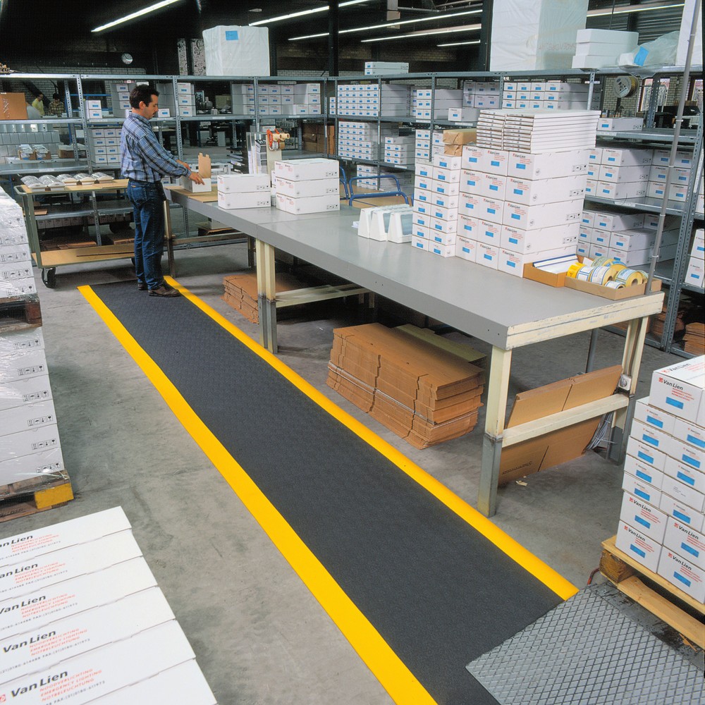 Produktabbildung Nr. 2: Tapis anti-fatigue, surface texturée, mct x 910 mm, gris