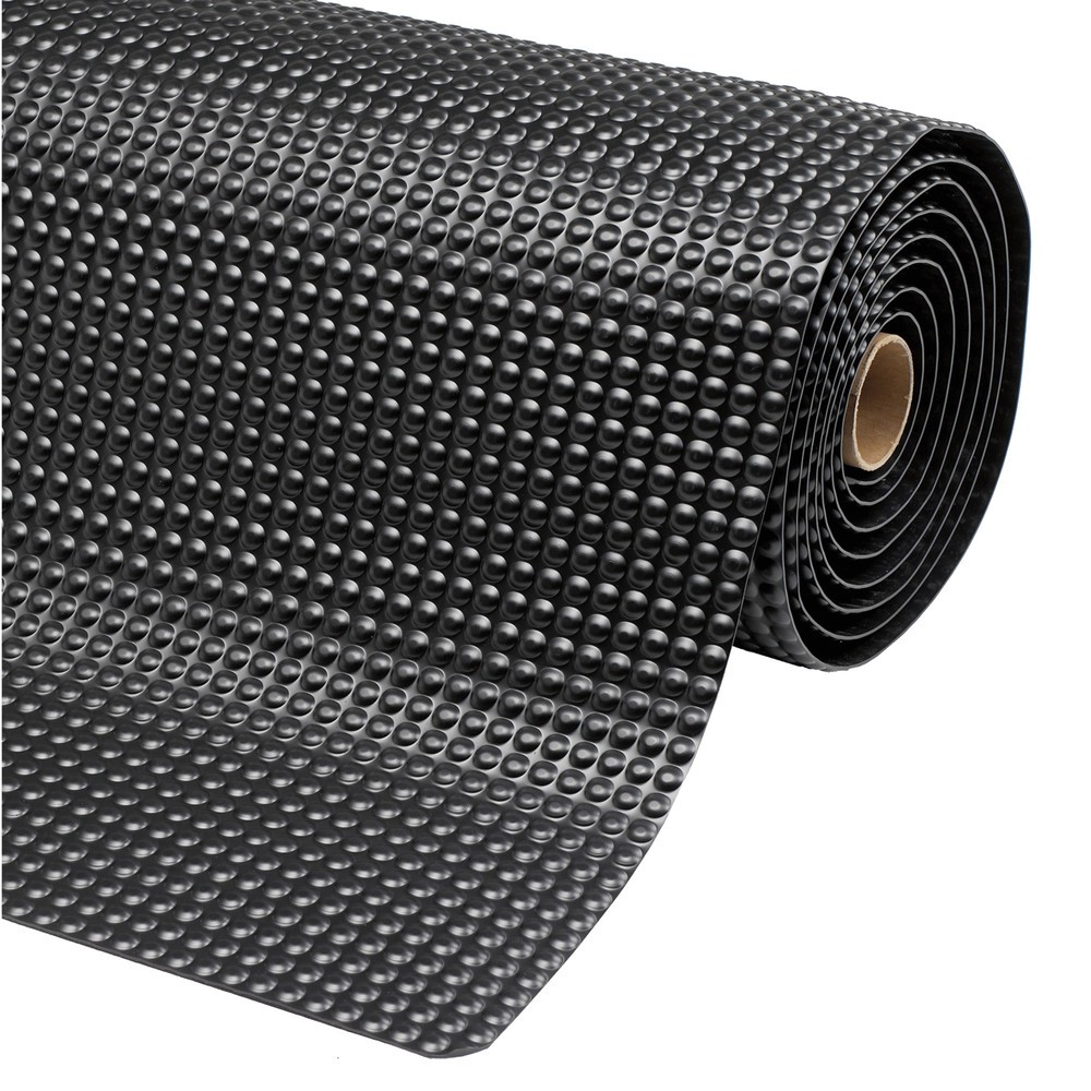 Produktabbildung Nr. 2: Tapis anti-fatigue en PVC, face arrière en vinyle microcellulaire, mètre courant x 910 mm, noir