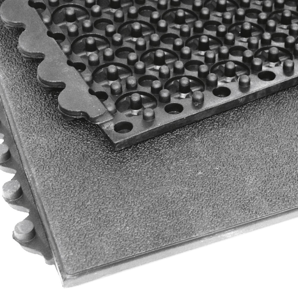 Produktabbildung Nr. 4: Tapis anti-fatigue Yoga Solid Basic, structure en nid d’abeille, lxP 900 x 900 mm