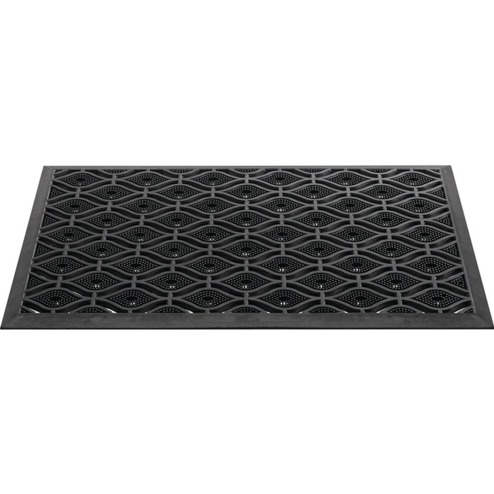 Illustration du produit: Paillasson, L 450 x l 750 x E 15 mm, noir caoutchouc