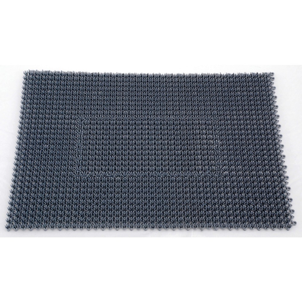 Illustration du produit: Tapis de sol pour saletés grossières, PE, l x P 570 x 860 mm, gris foncé
