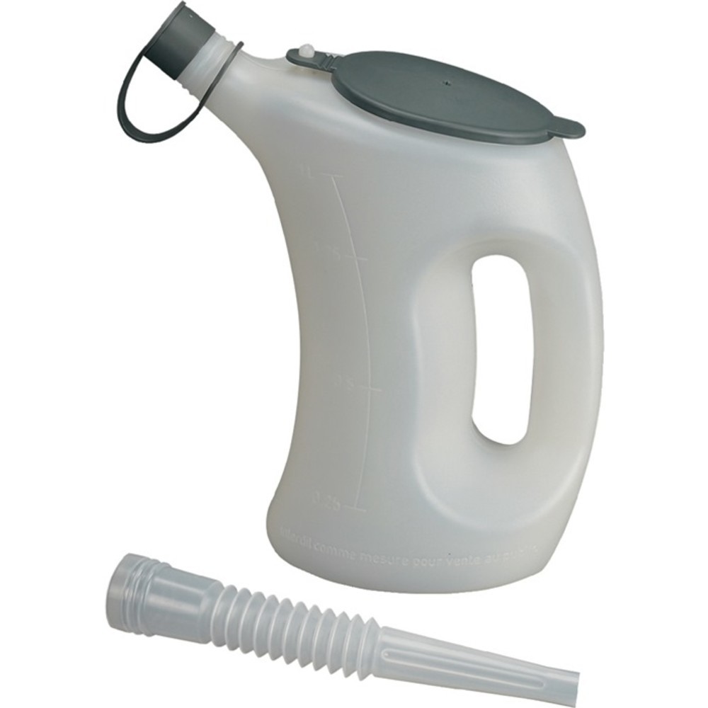 Produktabbildung Nr. 2: Gobelet gradué 1 l avec couv.et capuchon prot./sortie flex HDPE PRESSOL