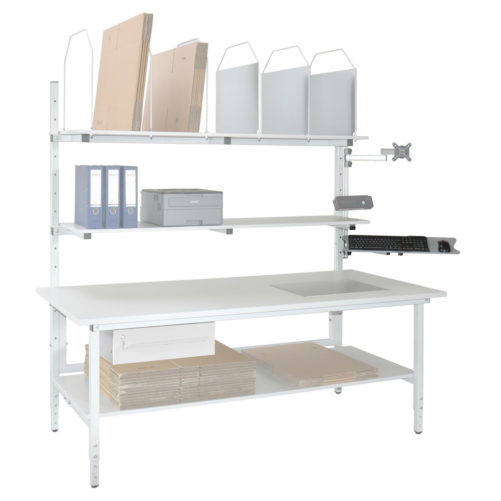 Produktabbildung Nr. 2: Tastatur- und Mausablage, schwenk- und neigbar, inkl. Alu-Träger