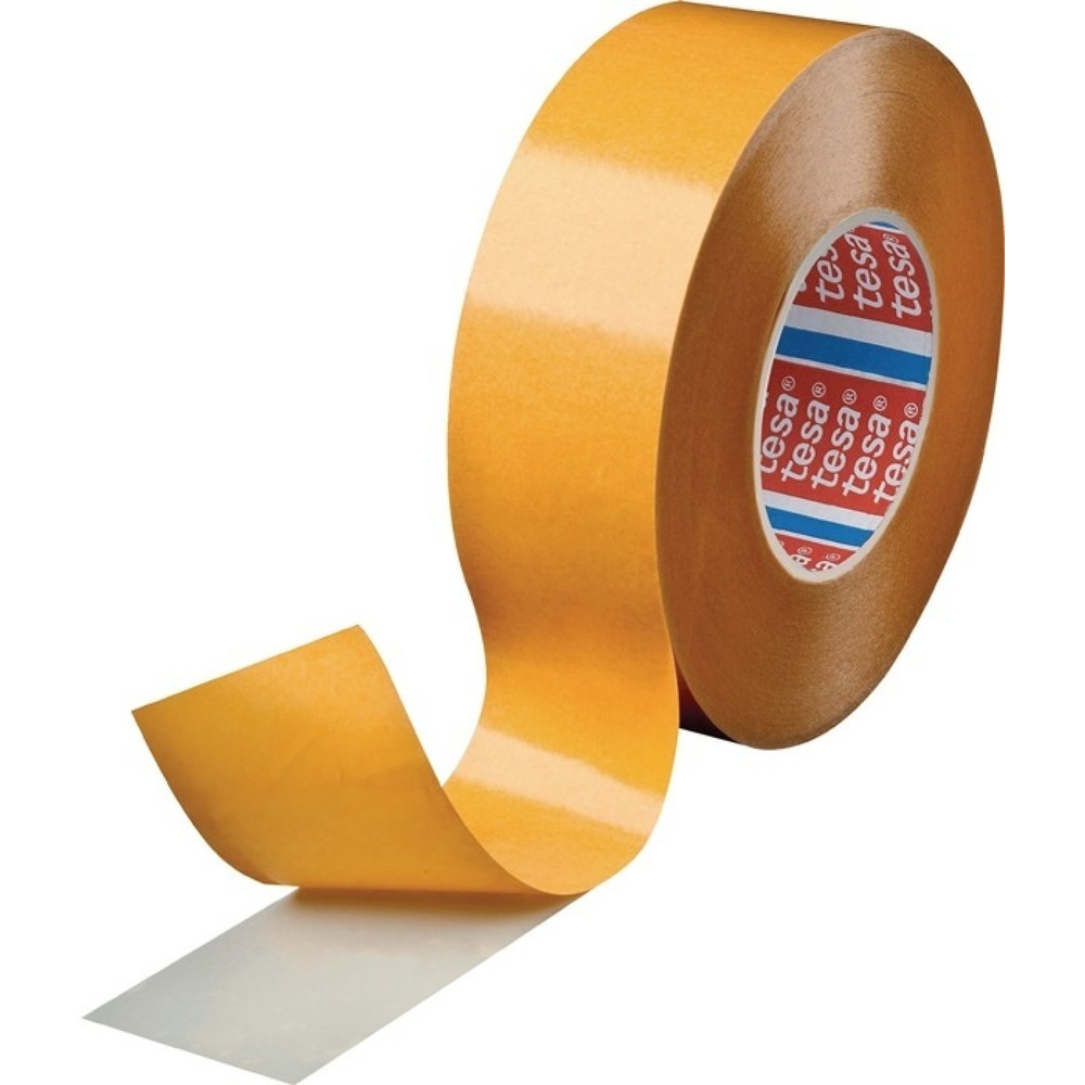 Produktabbildung: tesa® Doppelseitiges Klebeband tesa® fix® 4944, weiss, Länge 25 m Breite 50 mm, Rolle