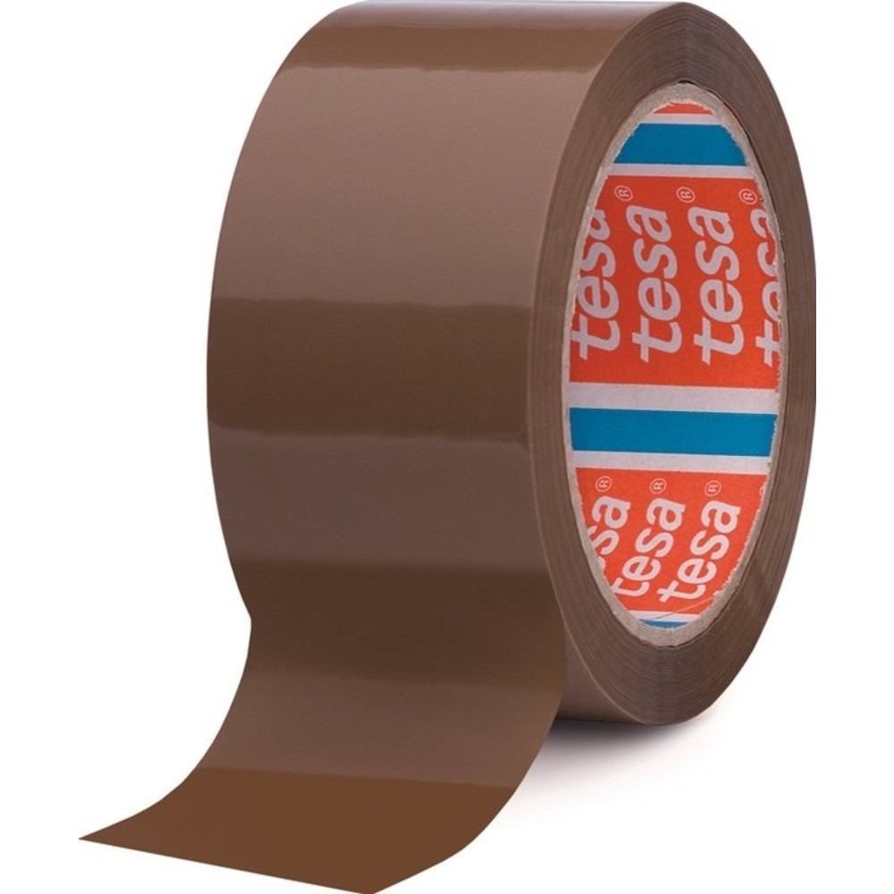 Illustration du produit: tesa® Ruban adhésif d'emballage PP tesa® pack® 4280, longueur 66 m largeur 50 mm, chamois, rouleau