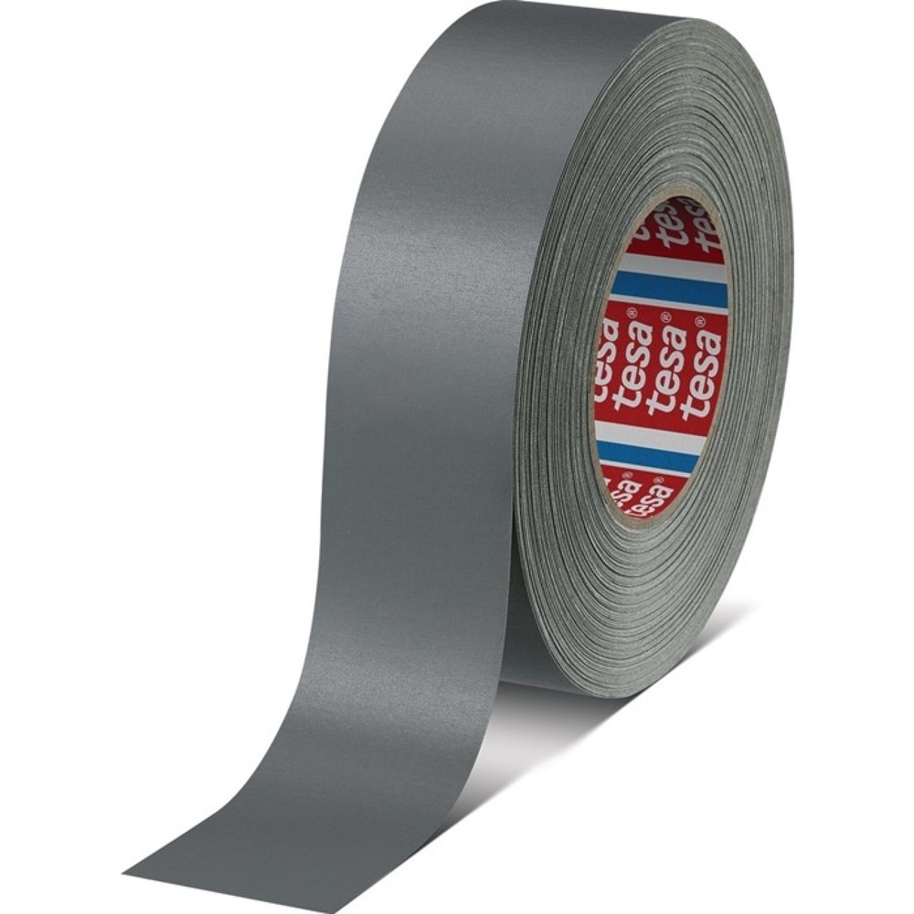 Illustration du produit: tesa® Ruban toilé tesa® band® Premium 4651, longueur 50 m largeur 50 mm, gris, rouleau