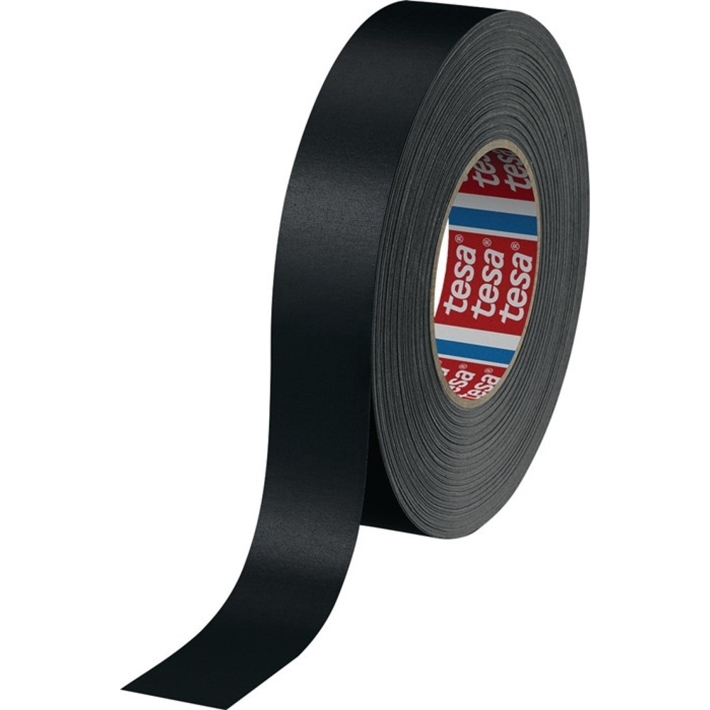 Illustration du produit: tesa® Ruban toilé tesa® band® Premium 4651, longueur 50 m largeur 30 mm, noir, rouleau